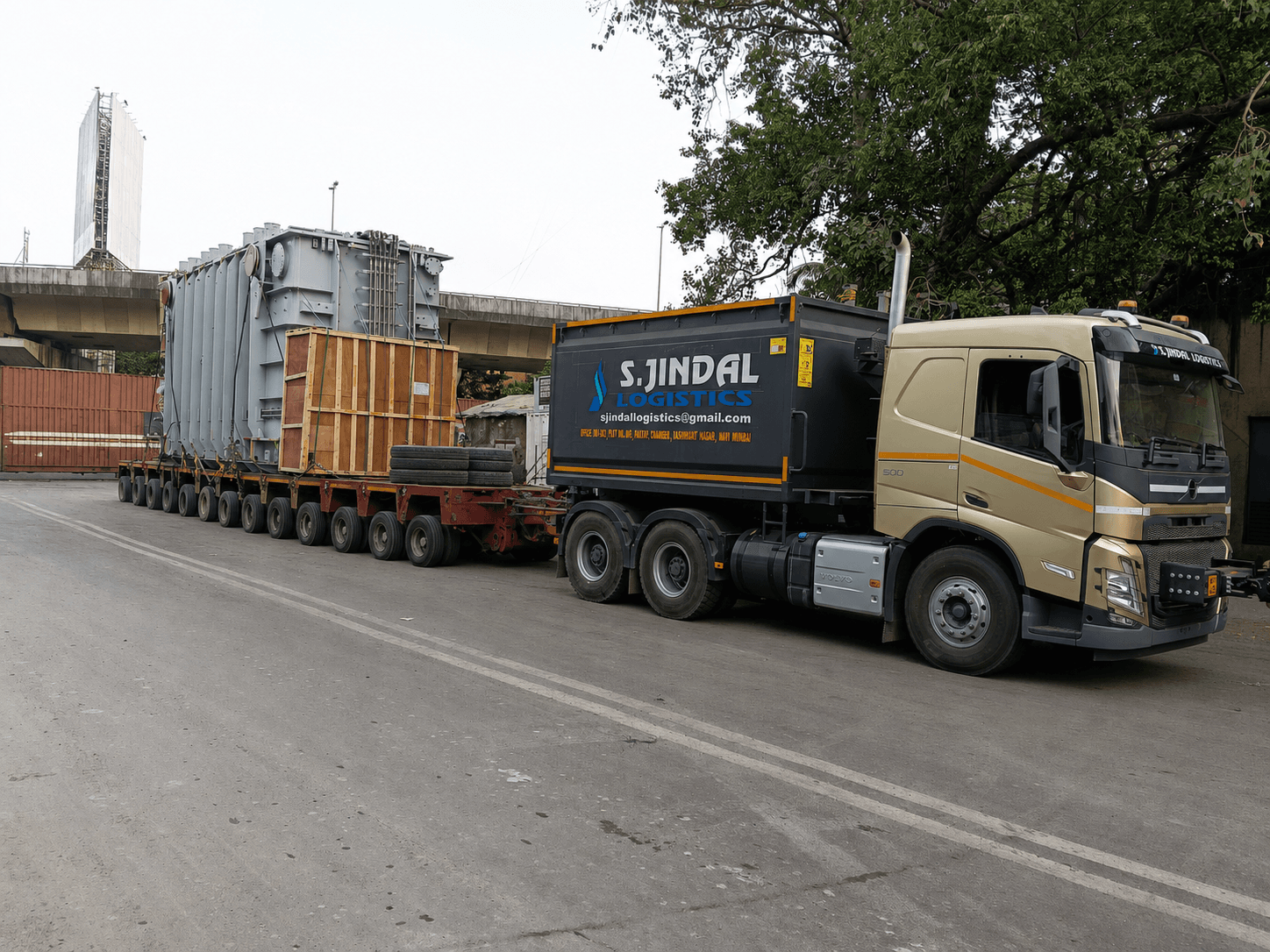170 metric tonne heavy haul — planned, permitted and delivered on axle lines.
